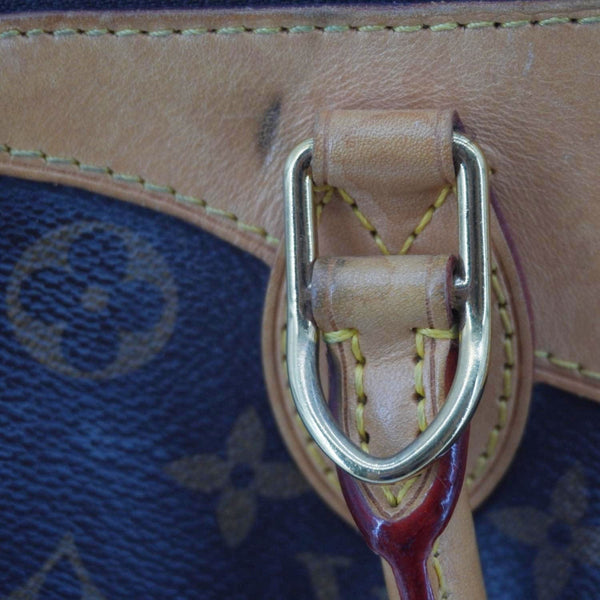 LOUIS VUITTON Segur Monogram Canvas Crossbody Bag Brown