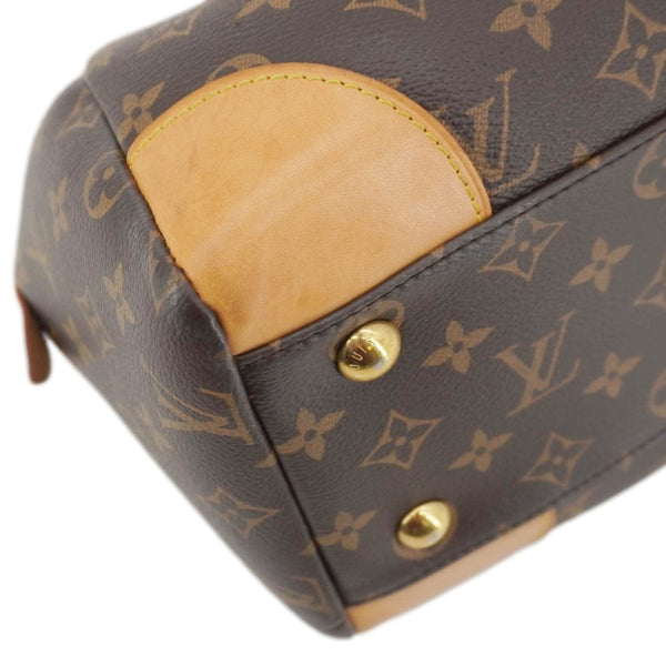LOUIS VUITTON Segur Monogram Canvas Crossbody Bag Brown