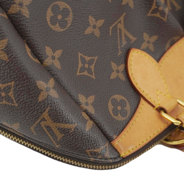 LOUIS VUITTON Segur Monogram Canvas Crossbody Bag Brown