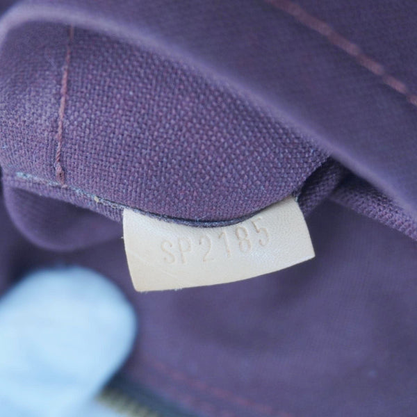 LOUIS VUITTON Segur Monogram Canvas Crossbody Bag Brown