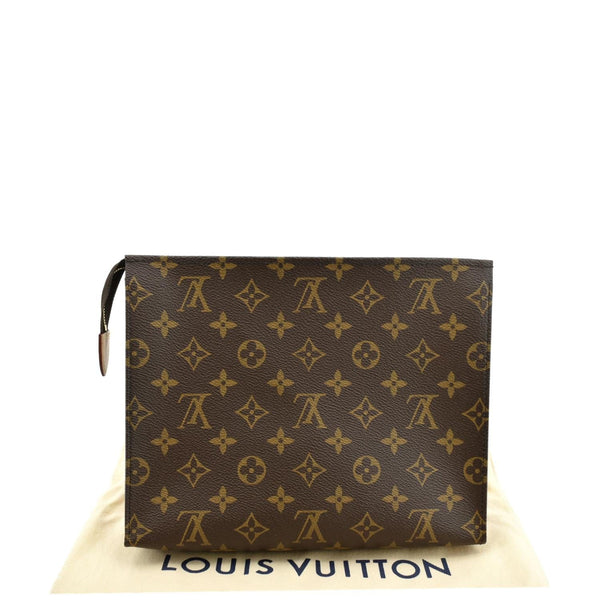 Louis Vuitton Toiletry Monogram Canvas Cosmetic Pouch - Back
