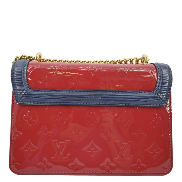 LOUIS VUITTON Wynwood Monogram Vernis Leather Crossbody Bag Red
