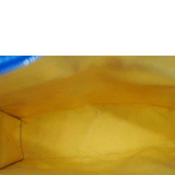 GOYARD Jouvence Chevron Print Canvas Toiletry Bag Blue