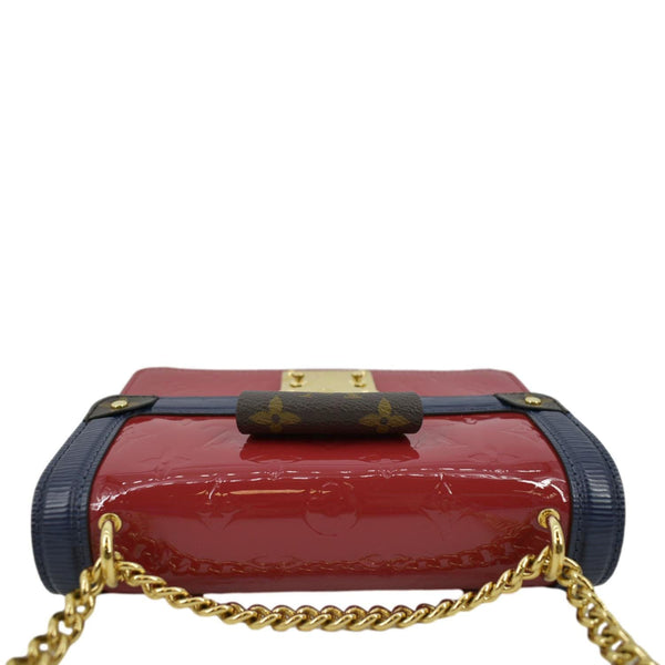 LOUIS VUITTON Wynwood Monogram Vernis Leather Crossbody Bag Red