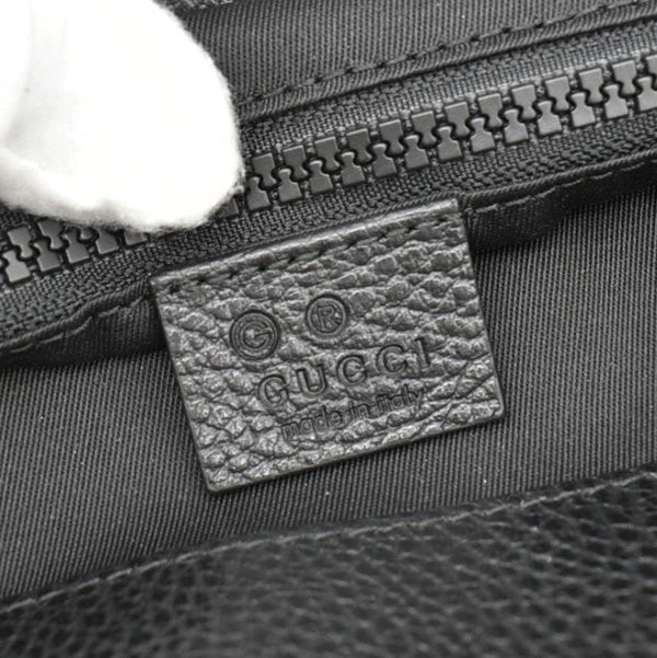 GUCCI GG Supreme Nylon Tote Bag Black 449178