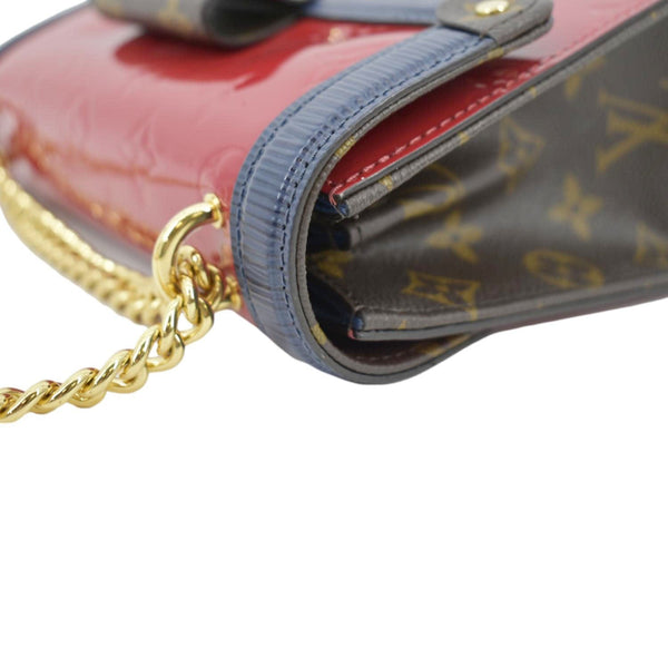 LOUIS VUITTON Wynwood Monogram Vernis Leather Crossbody Bag Red