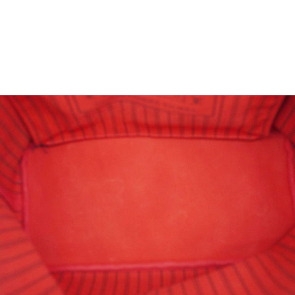 LOUIS VUITTON Neverfull MM Monogram Canvas Tote Bag Brown