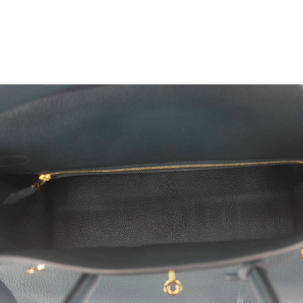 HERMES Birkin 35 Togo Leather Tote Bag Vert Cypress