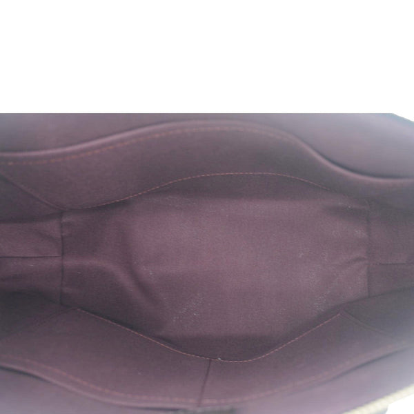 LOUIS VUITTON Iena MM Damier Ebene Shoulder Bag Brown