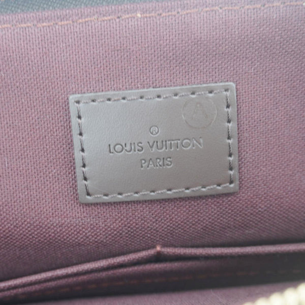 LOUIS VUITTON Iena MM Damier Ebene Shoulder Bag Brown