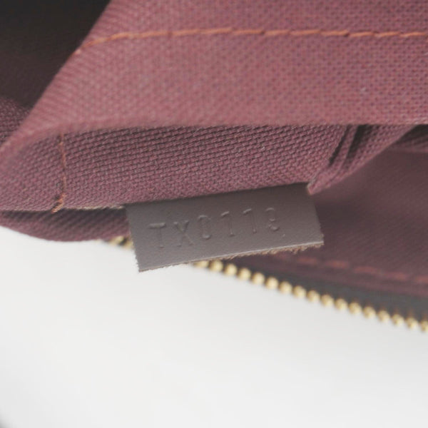 LOUIS VUITTON Iena MM Damier Ebene Shoulder Bag Brown