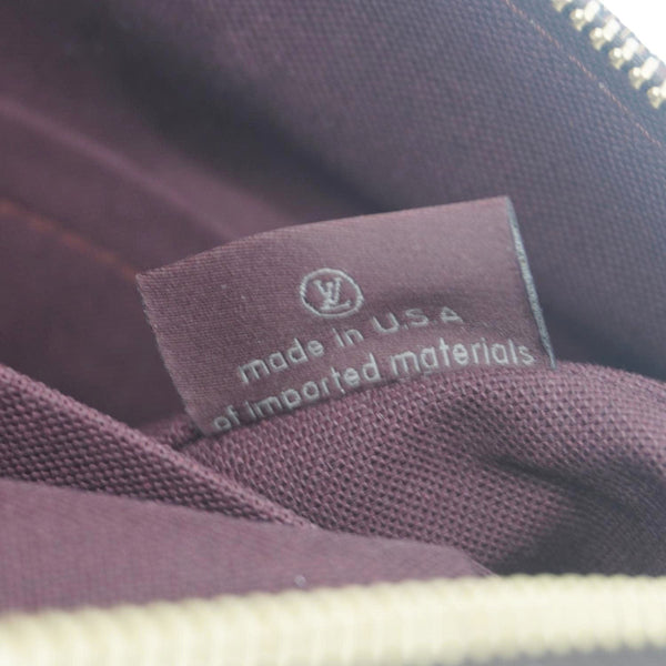 LOUIS VUITTON Iena MM Damier Ebene Shoulder Bag Brown