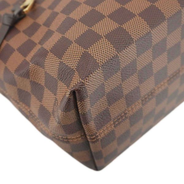 LOUIS VUITTON Iena MM Damier Ebene Shoulder Bag Brown