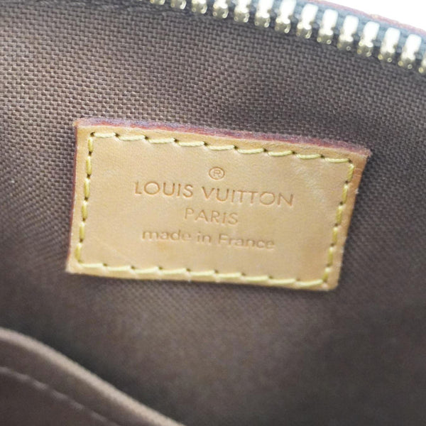 LOUIS VUITTON Tivoli PM Monogram Canvas Satchel Bag Brown