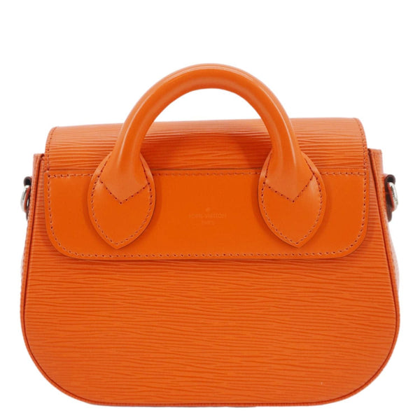 LOUIS VUITTON Eden Epi Leather Top Handle Shoulder Bag Orange