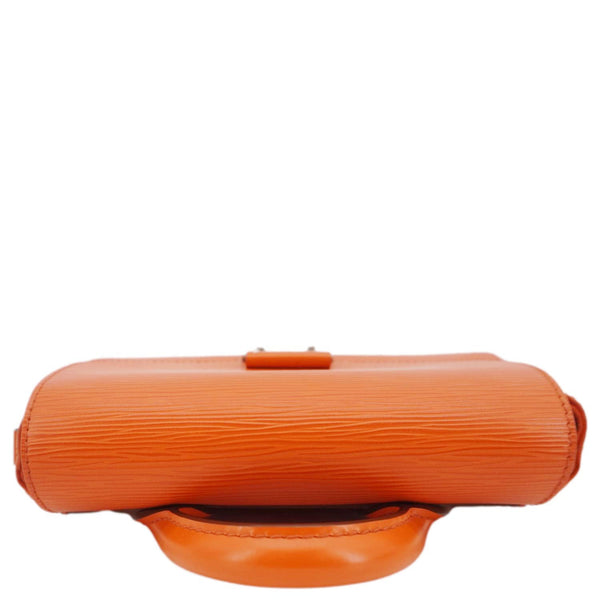 LOUIS VUITTON Eden Epi Leather Top Handle Shoulder Bag Orange