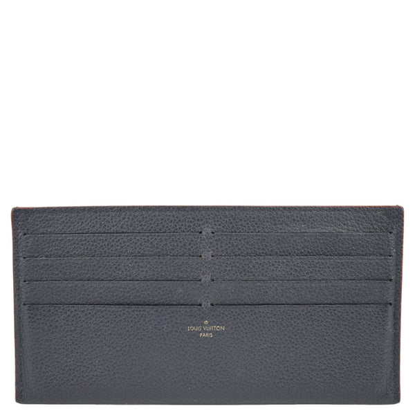 LOUIS VUITTON Felicie Monogram Empreinte Pochette Crossbody Bag Marine Rouge