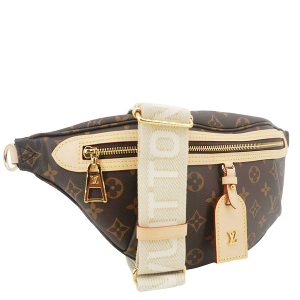 LOUIS VUITTON High Rise Monogram Canvas Bumbag Brown