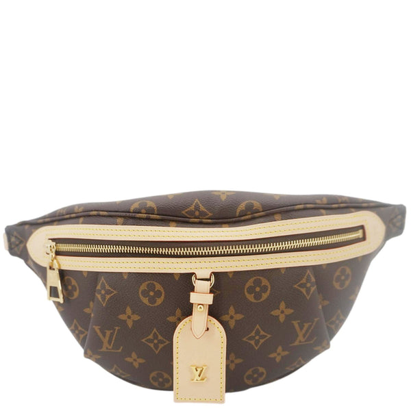 LOUIS VUITTON High Rise Monogram Canvas Bumbag Brown