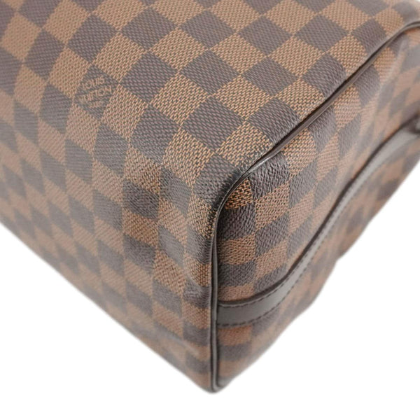 LOUIS VUITTON Speedy 30 Bandouliere Damier Ebene Shoulder Bag Brown