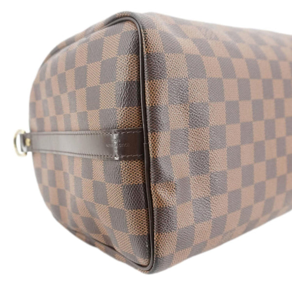 LOUIS VUITTON Speedy 30 Bandouliere Damier Ebene Shoulder Bag Brown