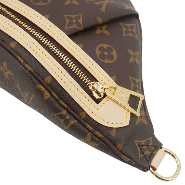 LOUIS VUITTON High Rise Monogram Canvas Bumbag Brown
