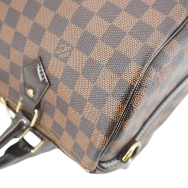 LOUIS VUITTON Speedy 30 Bandouliere Damier Ebene Shoulder Bag Brown
