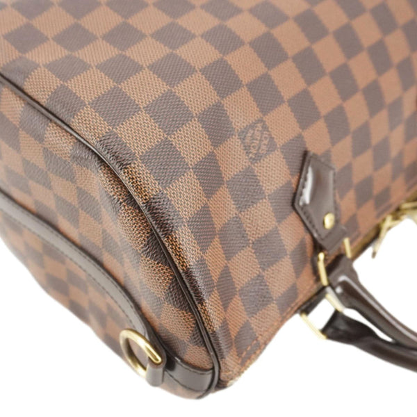 LOUIS VUITTON Speedy 30 Bandouliere Damier Ebene Shoulder Bag Brown