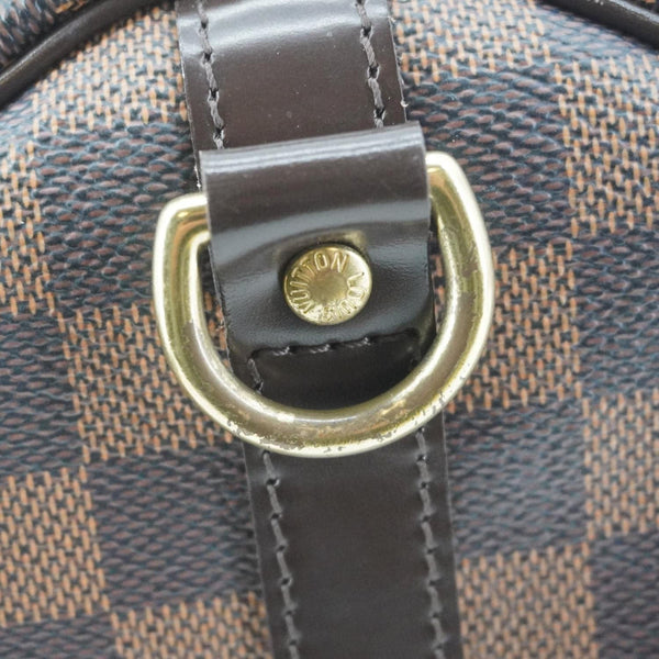 LOUIS VUITTON Speedy 30 Bandouliere Damier Ebene Shoulder Bag Brown