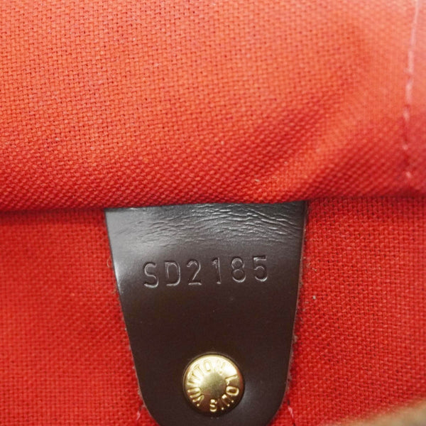 LOUIS VUITTON Speedy 30 Bandouliere Damier Ebene Shoulder Bag Brown