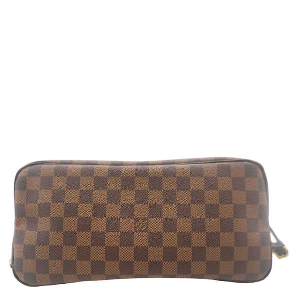 LOUIS VUITTON Neverfull MM Damier Ebene Shoulder Bag Rose Ballerine