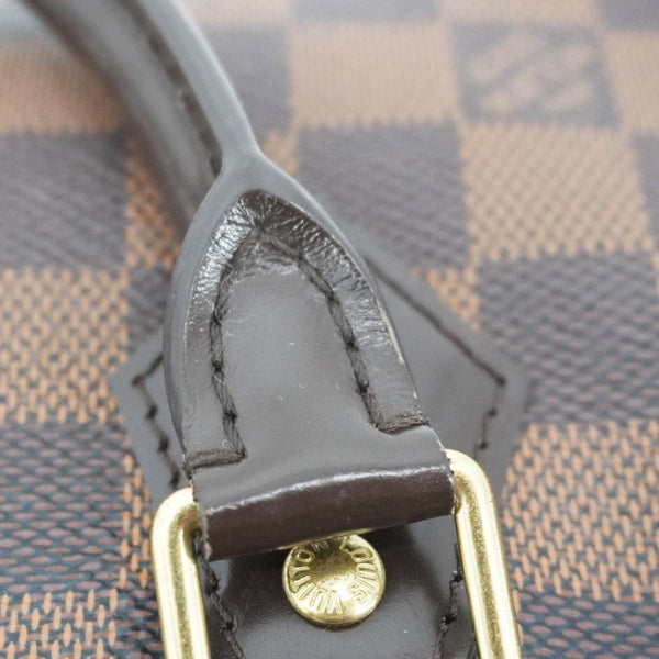 LOUIS VUITTON Speedy 30 Bandouliere Damier Ebene Shoulder Bag Brown