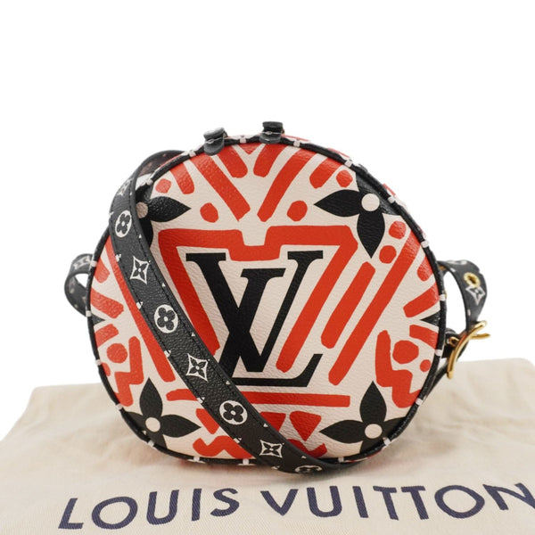 LOUIS VUITTON Boite Chapeau Crafty Giant Monogram Canvas Crossbody Bag Multicolor