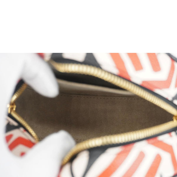 LOUIS VUITTON Boite Chapeau Crafty Giant Monogram Canvas Crossbody Bag Multicolor