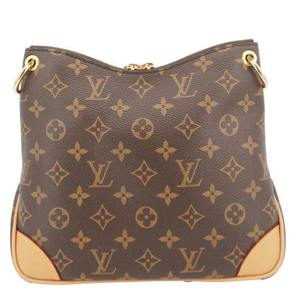 LOUIS VUITTON Odeon NM PM Monogram Canvas Shoulder Bag Brown