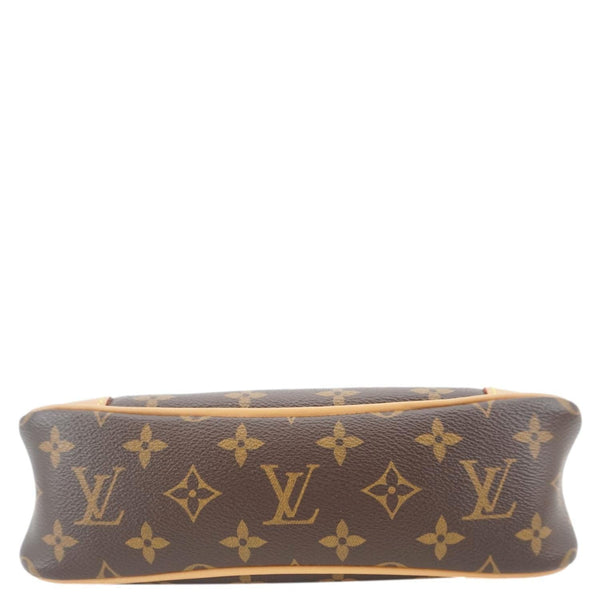 LOUIS VUITTON Odeon NM PM Monogram Canvas Shoulder Bag Brown