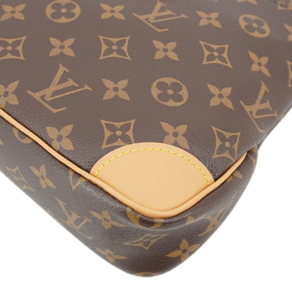 LOUIS VUITTON Odeon NM PM Monogram Canvas Shoulder Bag Brown