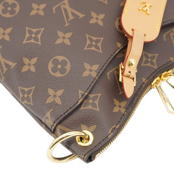LOUIS VUITTON Odeon NM PM Monogram Canvas Shoulder Bag Brown