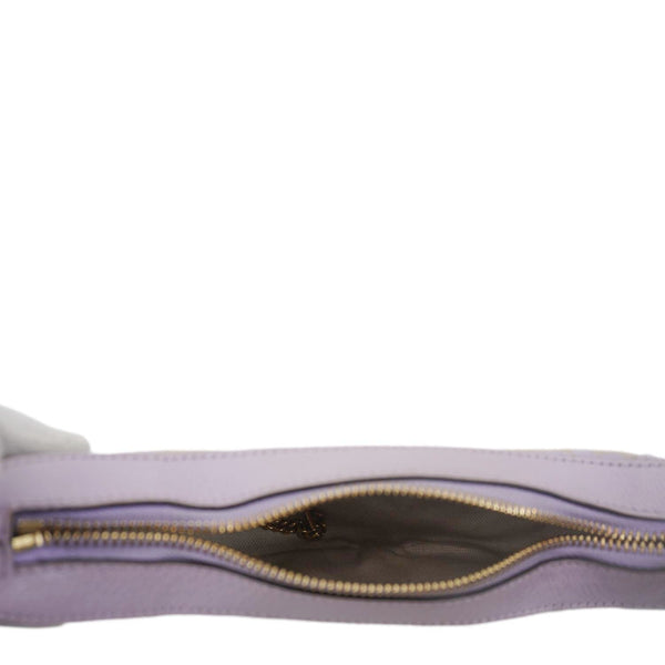 GUCCI Ophidia Half Moon Mini GG Canvas Hobo Bag Light Purple 658551