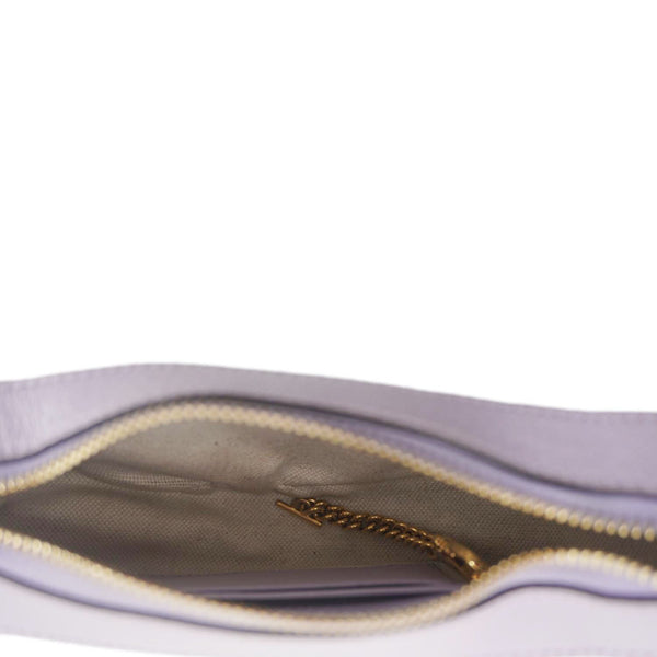 GUCCI Ophidia Half Moon Mini GG Canvas Hobo Bag Light Purple 658551
