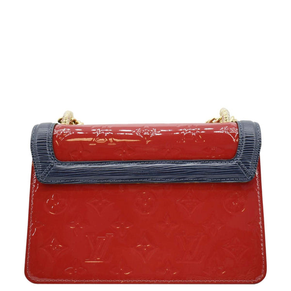 LOUIS VUITTON Wynwood Monogram Vernis Leather Crossbody Bag Red