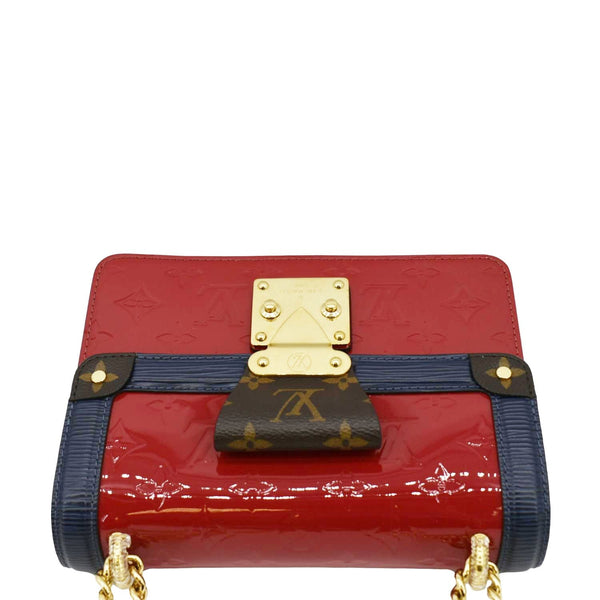 LOUIS VUITTON Wynwood Monogram Vernis Leather Crossbody Bag Red