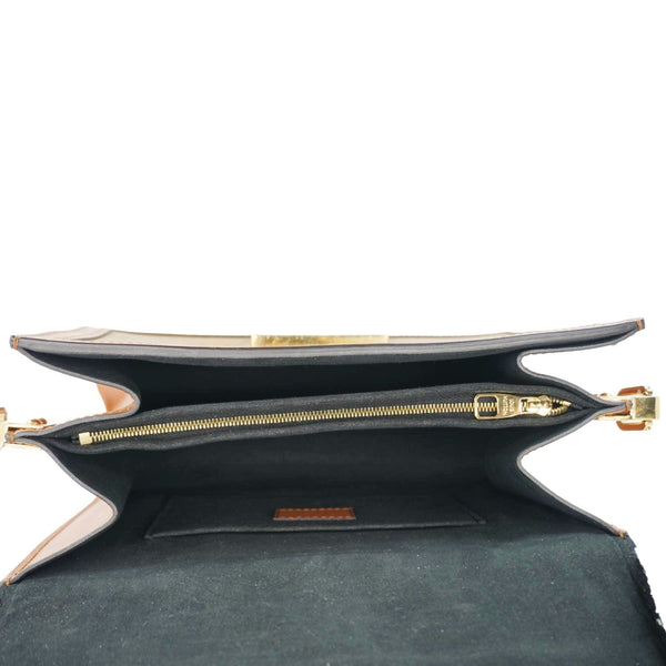 LOUIS VUITTON Dauphine Monogram Reverse Canvas Shoulder Bag Brown