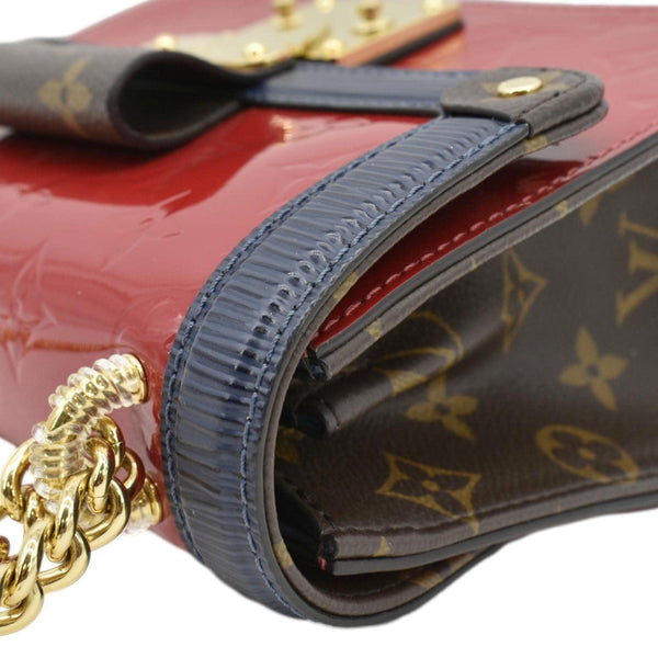 LOUIS VUITTON Wynwood Monogram Vernis Leather Crossbody Bag Red