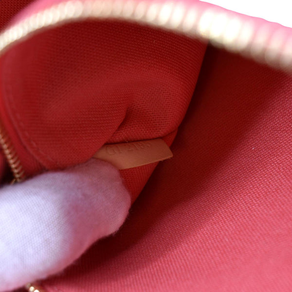 LOUIS VUITTON Calvi Damier Azur Shoulder Bag White