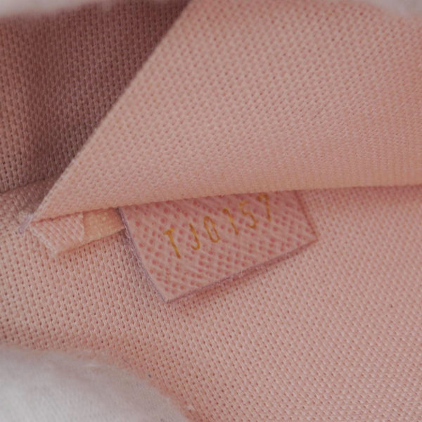 LOUIS VUITTON Pochette Felicie Owl Monogram Chain Crossbody Bag Rose Ballerine