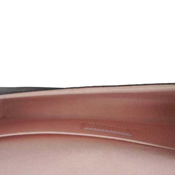 LOUIS VUITTON Pochette Felicie Owl Monogram Chain Crossbody Bag Rose Ballerine