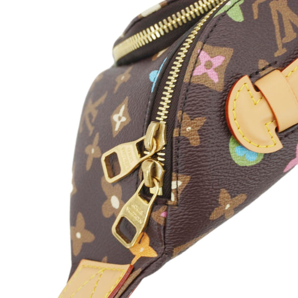 LOUIS VUITTON Tyler Monogram Craggy Canvas Rush Bumbag Brown