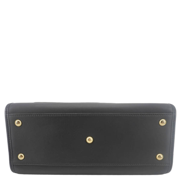 FENDI Runaway Logo Nappa Leather Shoulder Bag Tricolor