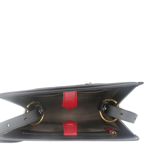 FENDI Runaway Logo Nappa Leather Shoulder Bag Tricolor